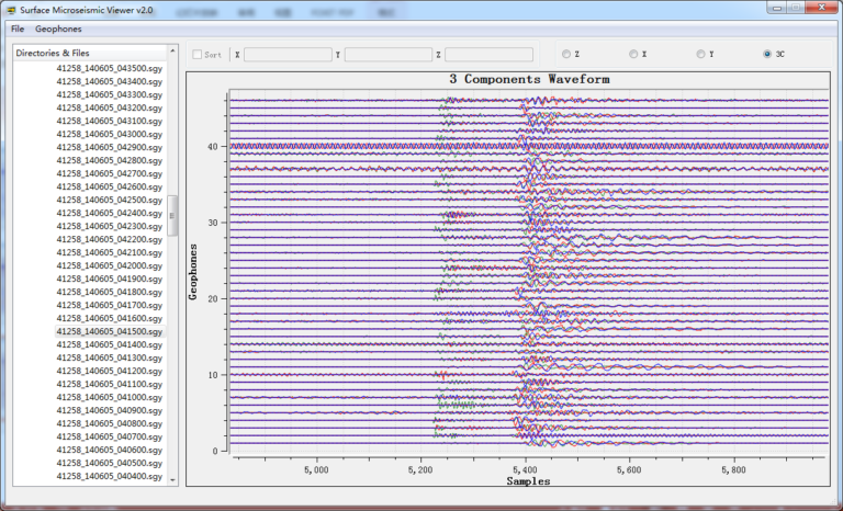 SMViewer: A Surface Microseismic Event Viewer – MICROSEISMIC LAB